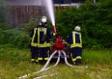 Grossbrand Halle Troisdorf Kriegsdorf Junkersring P127